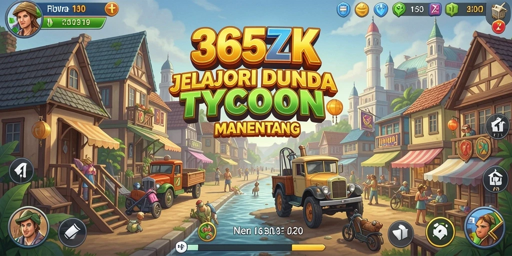 Tampilan gameplay Tycoon yang menarik dan interaktif.
