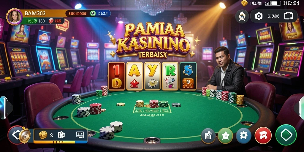 Screenshot gameplay Kasino BAIM303 yang mendebarkan.