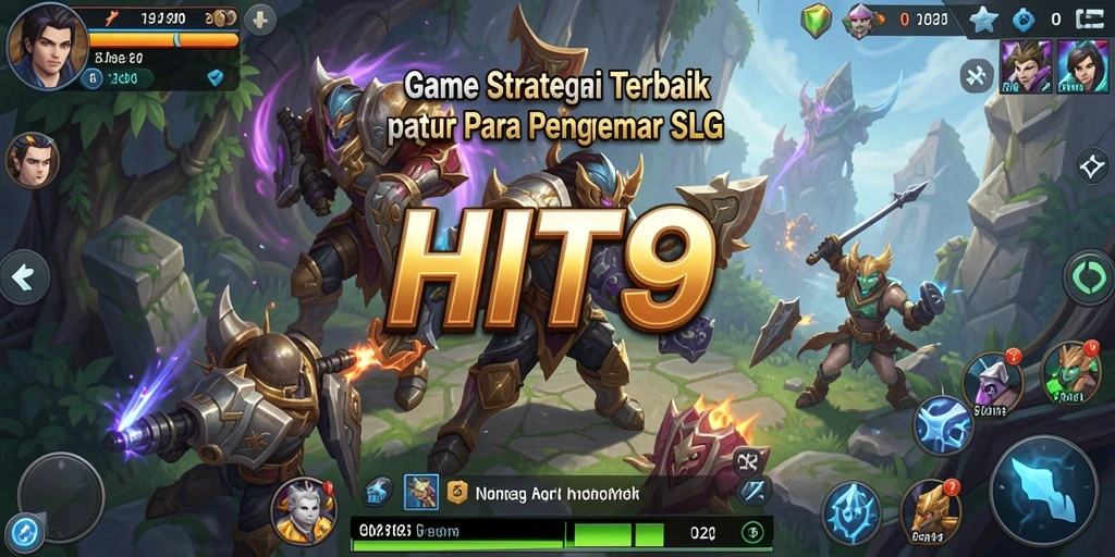 Tampilan gameplay HIT9 yang mendebarkan dengan strategi pertempuran SLG.