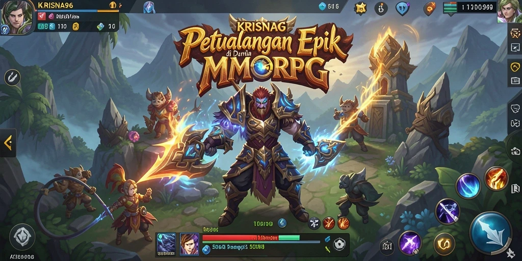 Gameplay KRISNA96 yang memukau dengan petualangan epik.