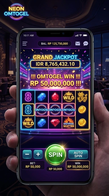 Tampilan utama aplikasi omtogel yang bersih dan terorganisir.